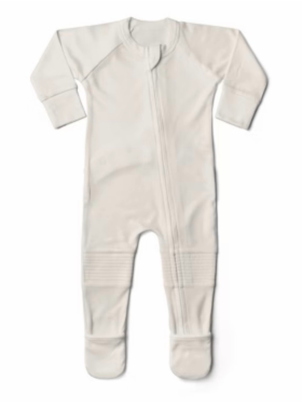 GOUMI Bamboo/Org. Cotton Sleep + Play Zippered Jumpsuit - 6-12M